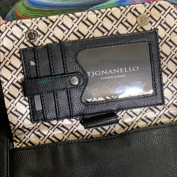 Tignanello Purse Genuine Leather - Picture 9 of 11